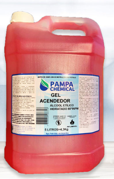 Álcool Gel 500ml Pampa Chemical
